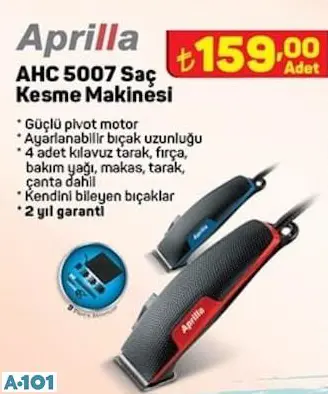 APRİLLA SAÇ KESME MAKİNESİ